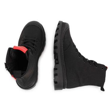 Botines HUGO negros para niños y adolescentes
